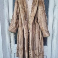 Adolfo Dominguez ladies long real fur coat (post included)