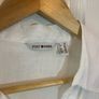 NEW Punt Roma Bright White Linen Shirt / Blouse - Size 12 Image 2