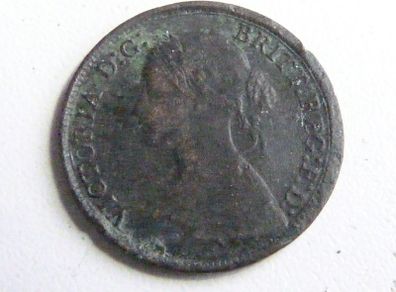 1865 farthing