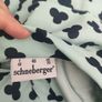 Vintage Blue with Navy print Pleated Shirt dress Image 6