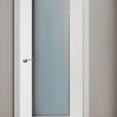Shaker Doors with opaque glass panel