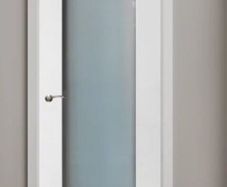 Shaker Doors with opaque glass panel