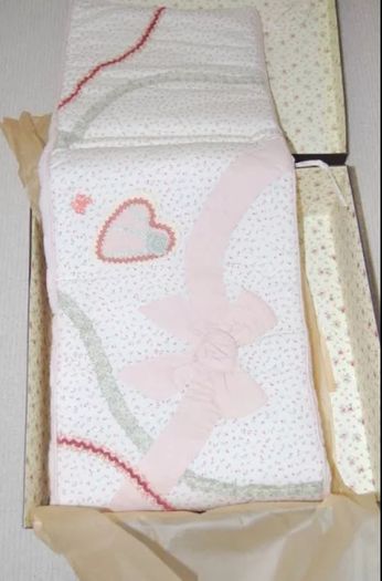 Baby duvet and bumper set