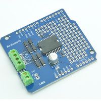 Ardumoto Dual Channel L298P Shield for Arduino