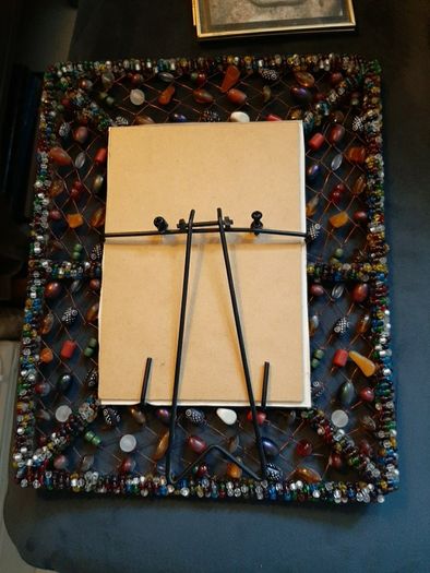 Beaded Picture Frame