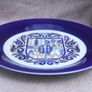 SARGADELOS porcelain (Spain) - large & decorative armorial plate (10.5" / 267mm diameter). PRICE REDUCED Image 4