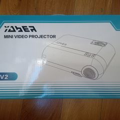 Yaber mini projector V2 with portable screen