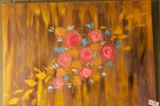 Original hand painted picture on canvas.
