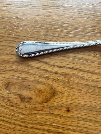 Antique Silver Plate Crumbler