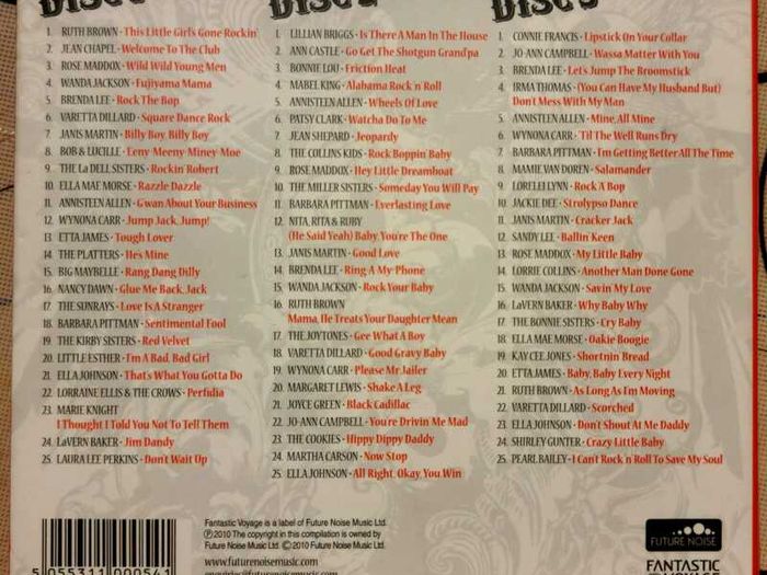11 CD's Rock'n'Roll set, perfect condition.