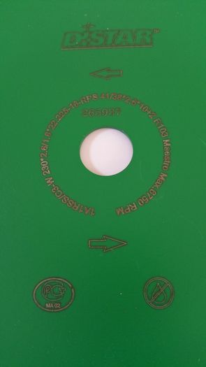 professional diamond blade 9", 230mm for granite
