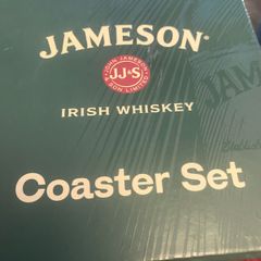 Rare Jameson Metal Coaster Set