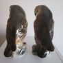 Pair of Vintage Porcelain Owls Image 2