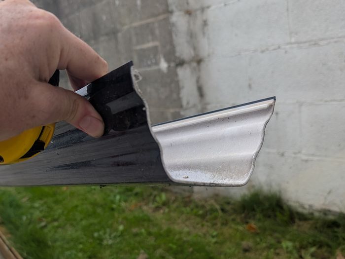 Black Guttering - Used