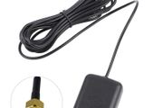Universal GPS Navigation Antenna SMA Aerial Connector Extension Cable for Car DVD GPS Navigation in-Dash Head Unit Stereo DVR-Straight Plug