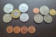 Indonesia&amp;Malaysia&amp;Singapore. Lot of 14 coins (1987-2014)