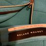 Roland Mouret Blue Wool Tailored Pencil Skirt Image 3