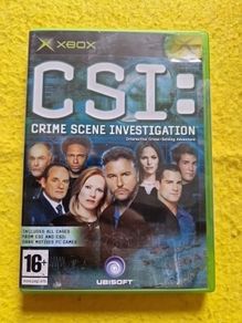 CSI crime scene  Investigation xbox Original games Original