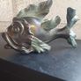 Art Deco Bronze Fish Sculpture Image 2