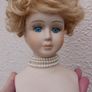 Vintage Hand Painted Porcelain Doll Head Image 3