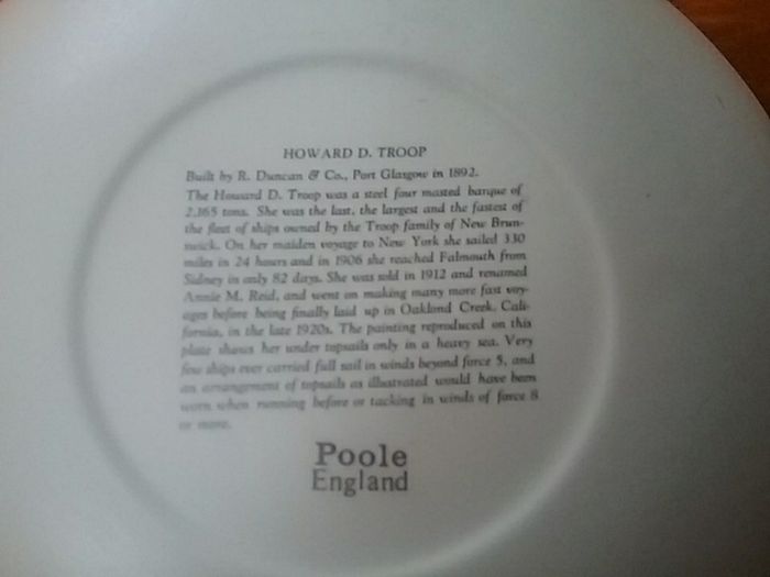 Poole Decorative Plate