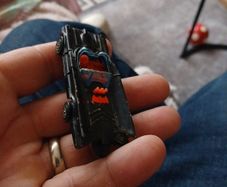 1976 Corgi Juniors Batmobile W/ Batman Vintage DC Comics Inc. Rare GreatBritain