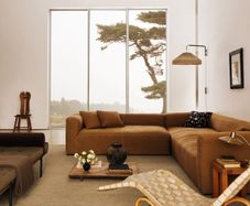 Nordic Knots rug, new in box - wool, jute