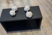 Fabric Knot Cufflinks