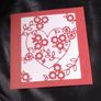 Xcut heart & flowers design die 2 piece Image 5