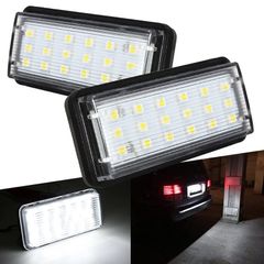 2PCS Car License Plate Light For BMW E46 3er 4D 1998-2005 Rear Tail Number Plate Lamp Upgrade Lighting Assembly Error Free