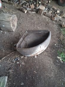 cast iron corner trough
