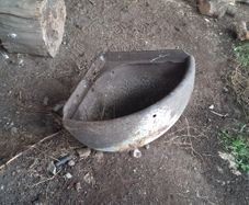 cast iron corner trough
