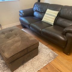 Leather sofa