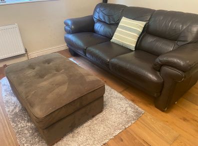 Leather sofa