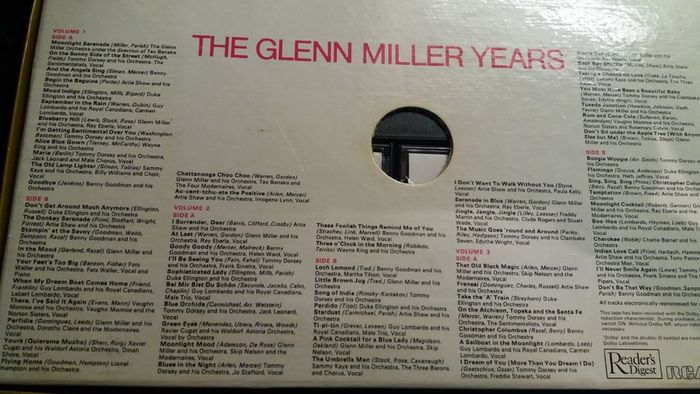 Glenn Miller Cassette Tapes