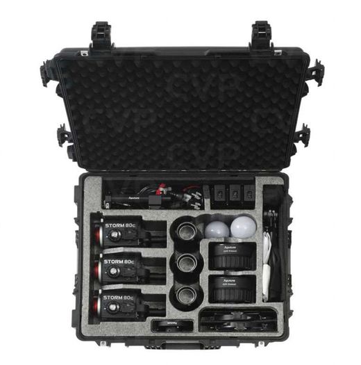 Aputure Storm 80c 3-Light Kit