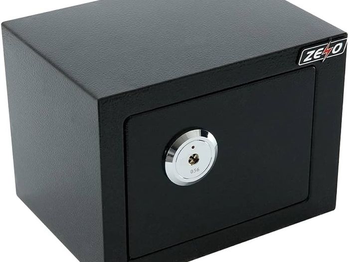 NEW SALE | Small Safe With Keys | High Security Safety Box | Steel Lock Safes | Home Office Money Cash Storage Box