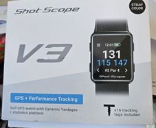 Shotscope V3 GPS watch & sensors