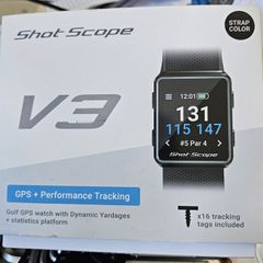 Shotscope V3 GPS watch & sensors
