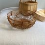 Bundle of 3 wicker storage baskets Image 2