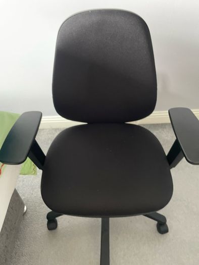 computer desk and chair
