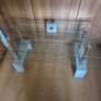 glass tv stand Image 4