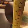 Beautiful  KAMINI style CERAMIC Round Art Pottery Bud Vase Oil Carafe not Signed Image 3