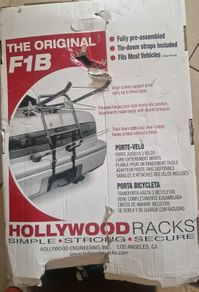 Bike Rack used only once so like new