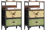 Bedside Table with 2 Drawers
