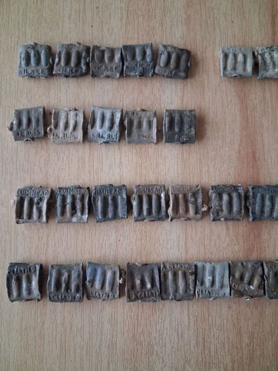 More than 50 vintage post bag lead seals Limerick  Cork Dublin Kilkee Kilrush