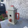 Butterfly House & BIRD Seed Feeder Glass Bottle Image 2