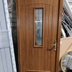 Light oak composite door 1005x21400