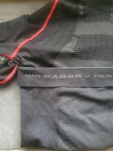 Motorbike/Cycle Top (Mens) .. Colour: Black/Red .. Size: Medium .. Price Drop