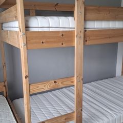 ikea pine bunk bed single